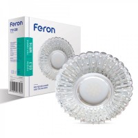 Встраиваемый светильник Feron 7312B с LED подсветкой