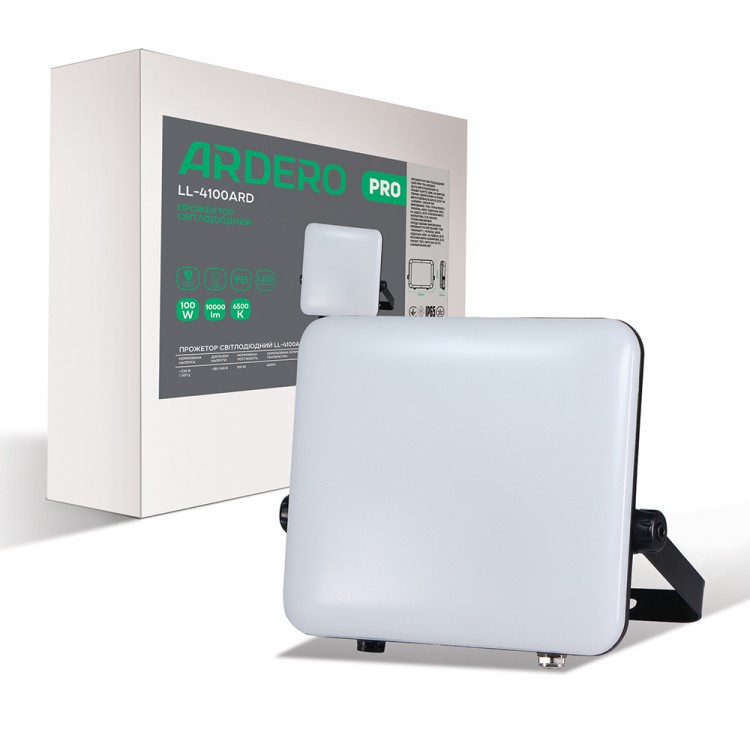 Світлодіодний прожектор Ardero LL-4100ARD PRO 100W 10000Lm 6500K