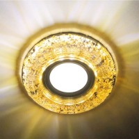 Встраиваемый светильник Feron CD830 с LED подсветкой