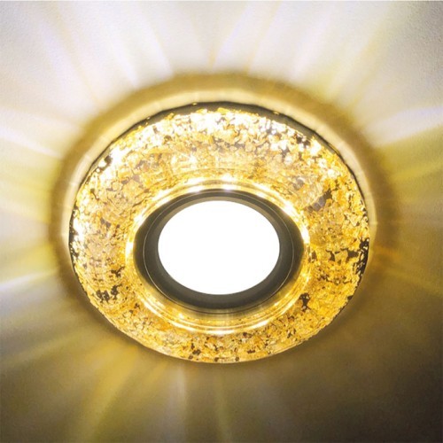 Встраиваемый светильник Feron CD830 с LED подсветкой