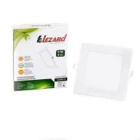 LED світильник вбудований квадратний Lezard 9W 6400K