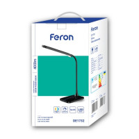 Настольный LED светильник Feron DE1732 белый