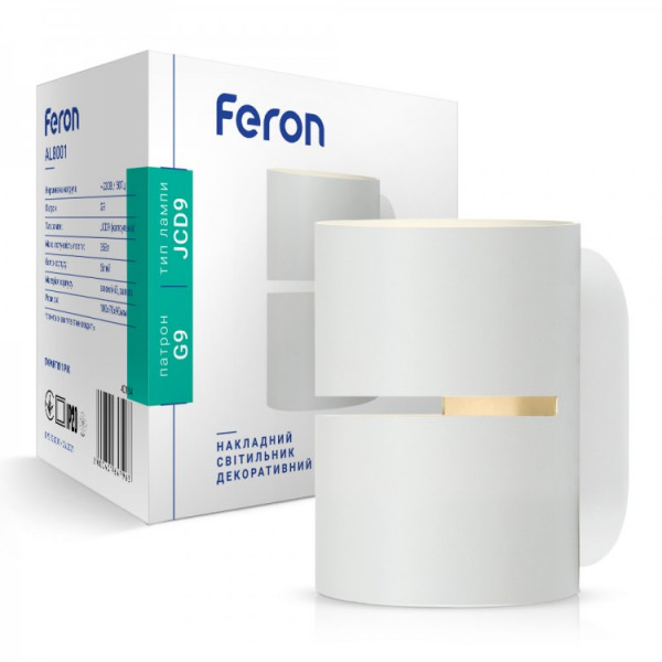 Настенный накладной светильник Feron AL8001 белый