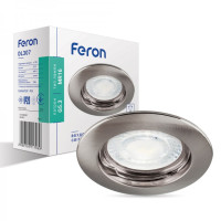 Встраиваемый светильник Feron DL307 титан