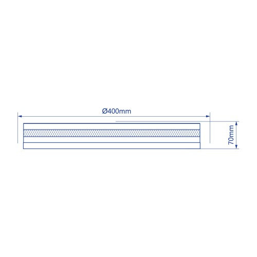 Светодиодный светильник Feron AL6600 SHINE 70W золотой