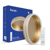 Светодиодный светильник Feron AL6600 SHINE 70W золотой