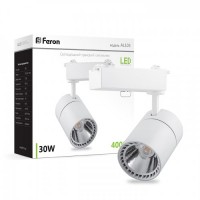 Трековый светильник Feron AL103 30W 6500К белый