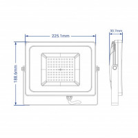 LED прожектор Feron LL-8100 100W