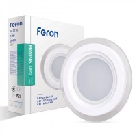 Светодиодный cветильник Feron AL2110 12W 5000K круглый