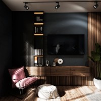 Трековый светильник Feron AL100 20W черный