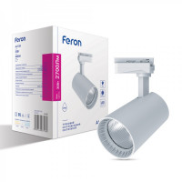 Трековый светильник Feron AL100 30W белый