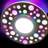 Встраиваемый светильник Feron CD989 с RGB подсветкой