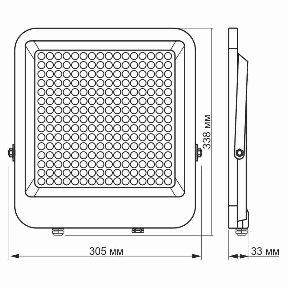 LED прожектор VIDEX PREMIUM F2 200W 5000K