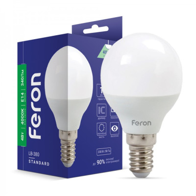 LED лампа Feron LB-380 4W E14 4000K