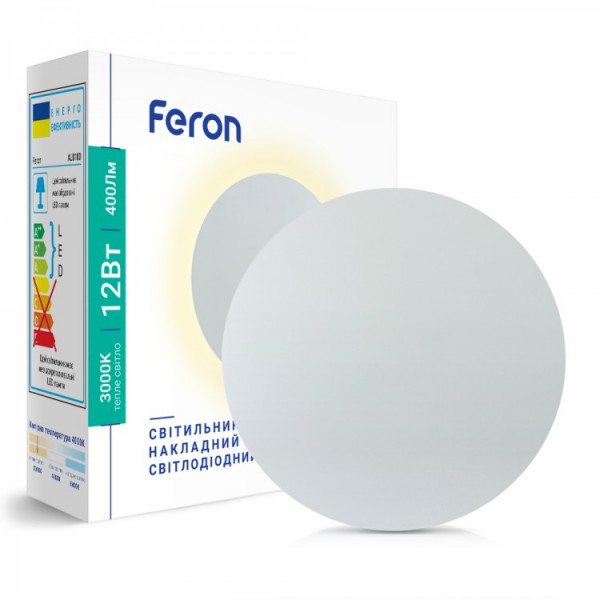 Настенный накладной светодиодный светильник Feron AL8100 белый