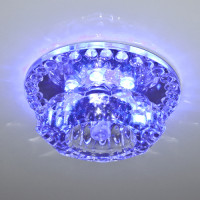 Встраиваемый светильник Feron JD125 c LED подсветкой RGB