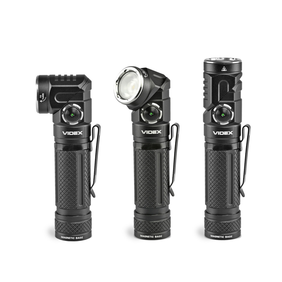 Портативний світлодіодний ліхтарик VIDEX VLF-A232R 1000Lm 5000K