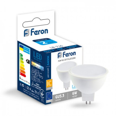 LED лампа Feron LB-716 6W G5.3 6400K