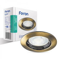 Встраиваемый светильник Feron DL307 античное золото