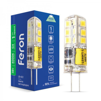 Светодиодная лампа Feron LB422 3w 12v