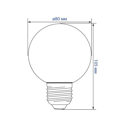 Светодиодная лампа Feron LB-381 1W E27 RGB