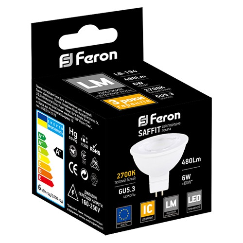 LED лампа Feron LB-194 6W