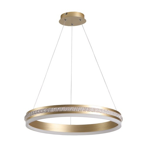 Светодиодный светильник Feron AL6610 SHINE LEVITATION 50W золотой