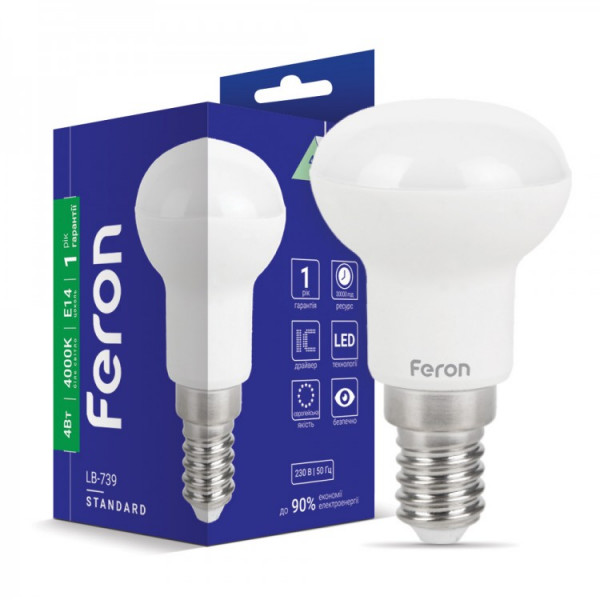 LED лампа Feron LB-739 4W E14 4000K