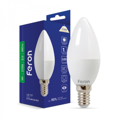 LED лампа Feron LB-737 6W E14 2700K
