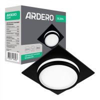 Встроенный светильник Ardero DL2814 под лампу черный