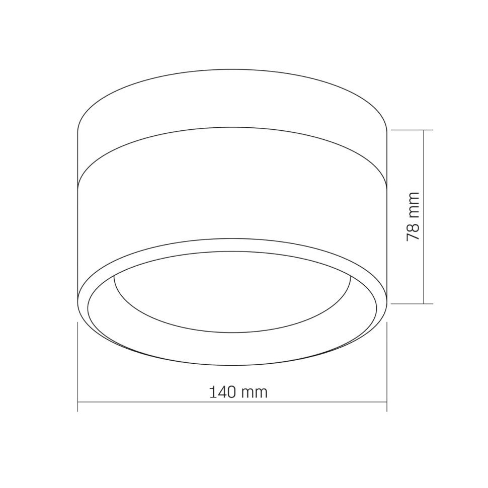LED світильник IP65 круглий VIDEX BHD01 9W 2400-3200-4300K Black