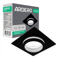 Встроенный светильник Ardero DL2816 под лампу черный