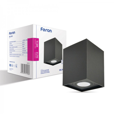 LED светильник Feron ML305 черный