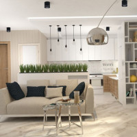 Накладной LED светильник Feron AL543 7W белый