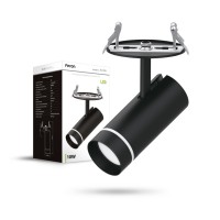 Встраиваемый LED светильник Feron AL196 10W черный