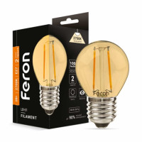 Світлодіодна лампа Feron Filament LB-61 2Вт E27 2700K