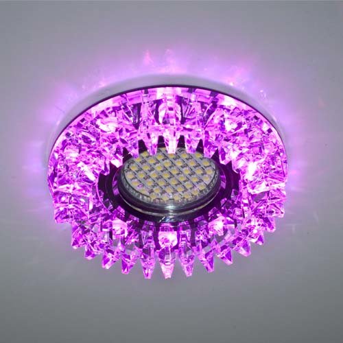 Встраиваемый светильник Feron CD2540 с LED подсветкой RGB