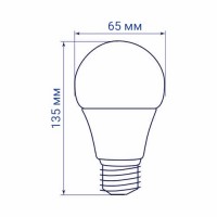 Светодиодная лампа Feron LB-918 A65 18W 6500K E27