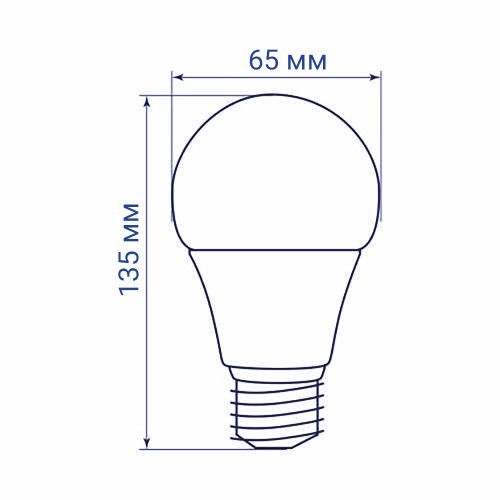 Светодиодная лампа Feron LB-918 A65 18W 6500K E27