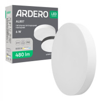 Светодиодный накладной светильник Ardero AL807 6Вт 5000K белый