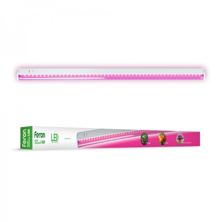Линейный LED светильник для растений Feron AL7001 14W