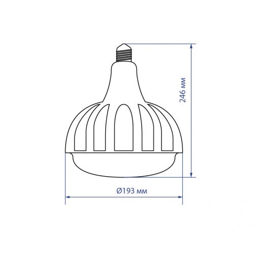 LED лампа Feron LB-652 150W Е27-E40 6500K