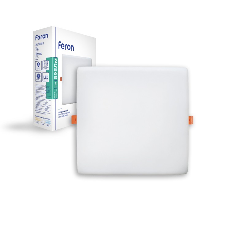 Встраиваемый LED светильник Feron AL704-S 7W