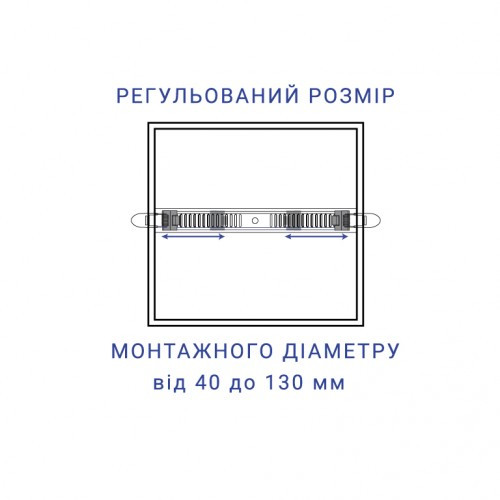 Встраиваемый LED светильник Feron AL704-S 18W