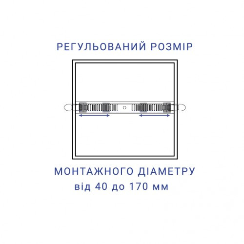 Встраиваемый LED светильник Feron AL704-S 27W