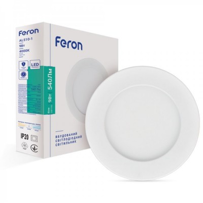 Светодиодный светильник Feron AL510-1 9W 4000K
