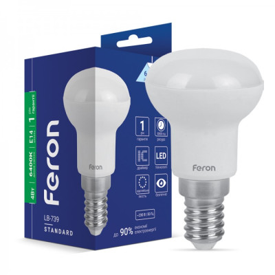 LED лампа Feron LB-739 4W E14 6400K