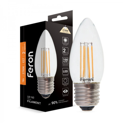LED лампа Feron LB-160 7W E27 2700K