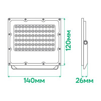 Світлодіодний прожектор Ardero LL-3030ARD 30W 3600Lm 6500K