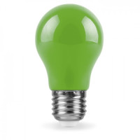 LED лампа Feron LB-375 3W E27 зеленая
